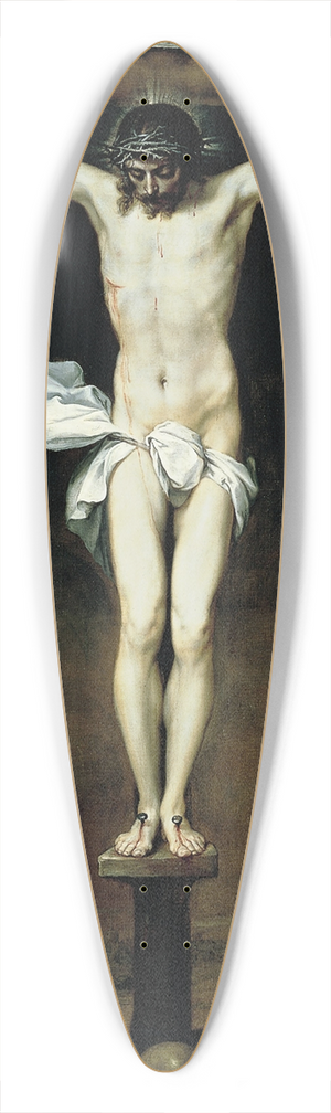 Alonso Cano - Cristo crucificado 39.3 inch art pintail longboard deck