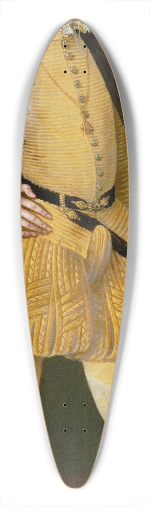 Alonso Snchez Coello - Infant Don Carlos of Spain 39.3 inch art pintail longboard deck