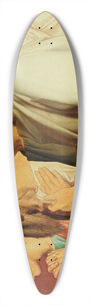 Alphonse-Henri Perin - Groupe dAptres lors de la Cne (tourns vers la gauche) 39.3 inch art pintail longboard deck