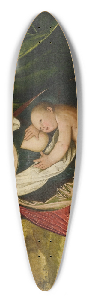 Altobello Melone - Madonna and Child with the Infant Saint John 39.3 inch art pintail longboard deck