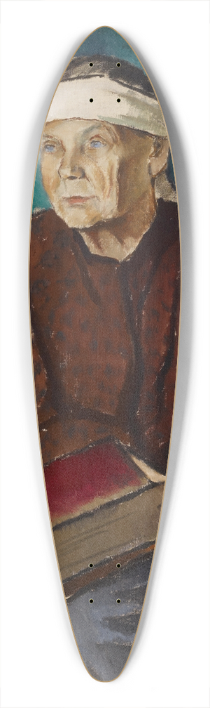 Alvar Cawn - Eeva-Stiina 39.3 inch art pintail longboard deck