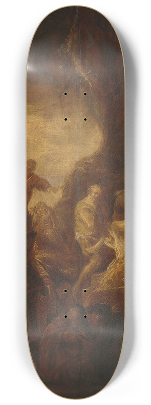 Benjamin Gerritsz. Cuyp - The Entombment 8.25 inch art skate deck