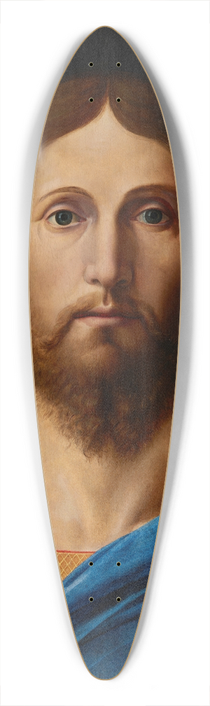 Alvise Vivarini - Salvator Mundi 39.3 inch art pintail longboard deck