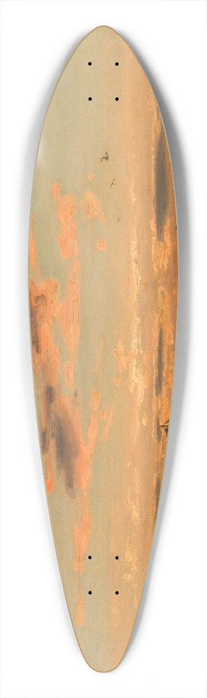 Amaldus Nielsen - Aftenstemning, Kristianiafjorden 39.3 inch art pintail longboard deck
