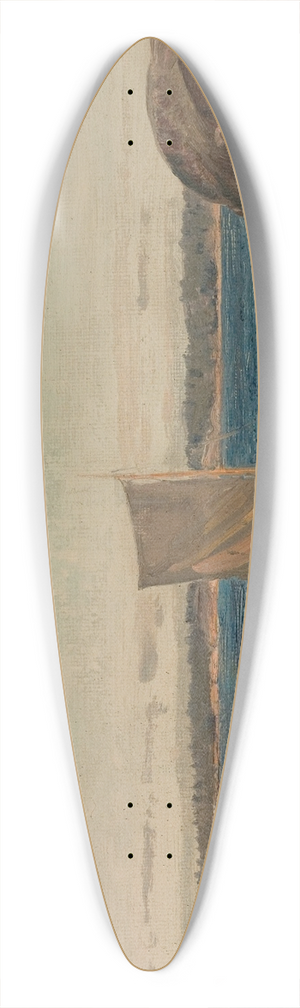 Amaldus Nielsen - Fra Hvaler 39.3 inch art pintail longboard deck