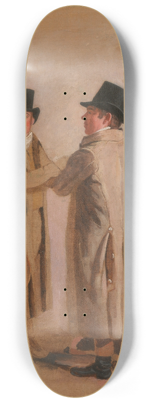 Benjamin Marshall - The Jockey Frank Buckle, The Owner-Breeder John Wastell, His Trainer Robert Robson, And A Stable-Lad 8.25 inch art skate deck