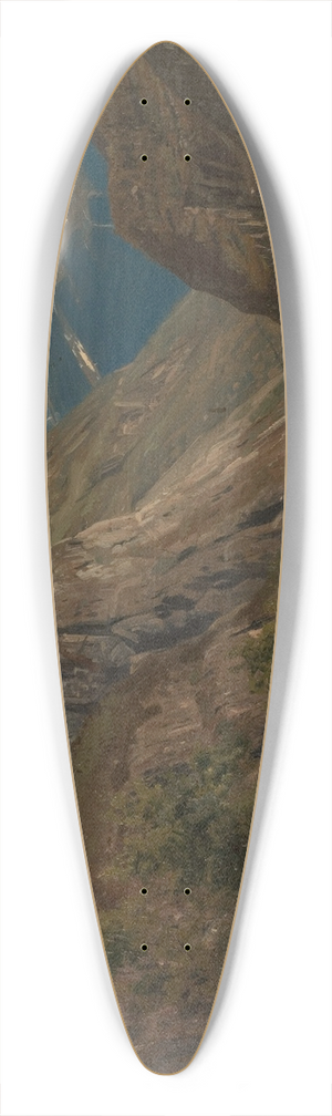 Amaldus Nielsen - Jordalsnuten, Stalheim 39.3 inch art pintail longboard deck