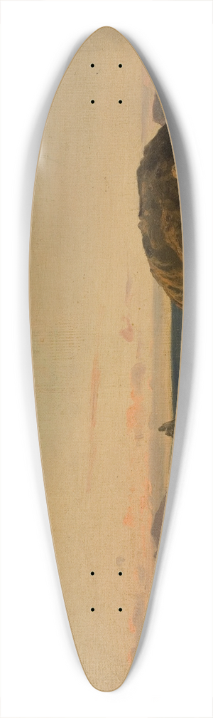 Amaldus Nielsen - Parti fra Stavenes, Sndfjord 39.3 inch art pintail longboard deck