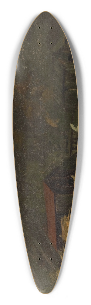 Amaldus Nielsen - Regnstemning, Mandal 39.3 inch art pintail longboard deck