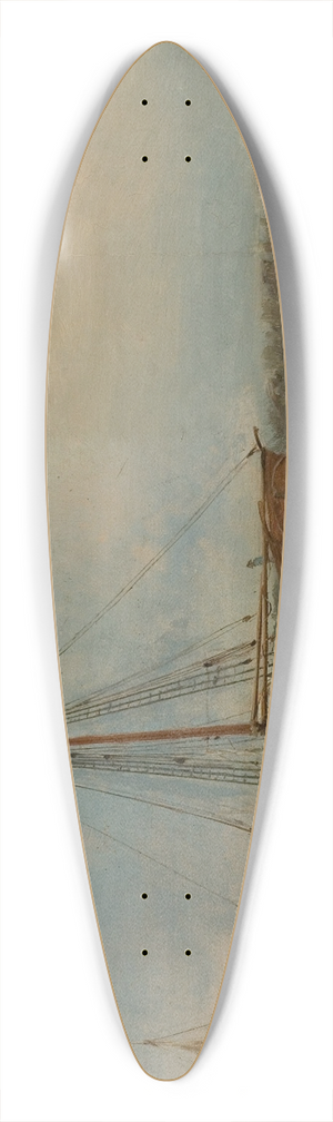 Amaldus Nielsen - Studie 39.3 inch art pintail longboard deck