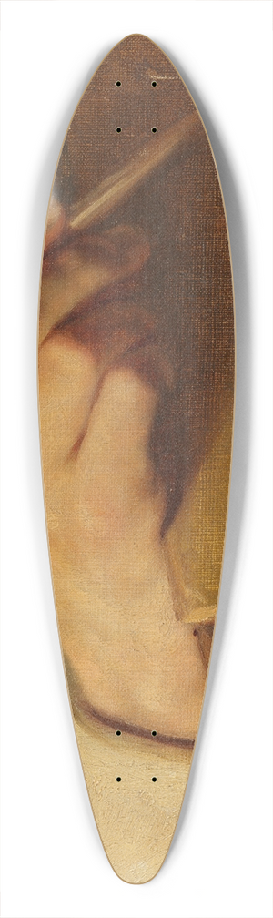 Amalia Lindegren - Study of a Hand 39.3 inch art pintail longboard deck