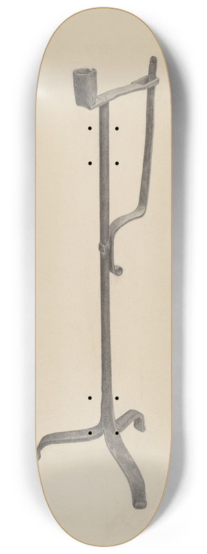 Benjamin Resnick - Rush Light and Candle Holder 8.25 inch art skate deck