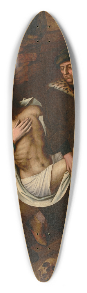 Ambrosius Benson - The Lamentation 39.3 inch art pintail longboard deck