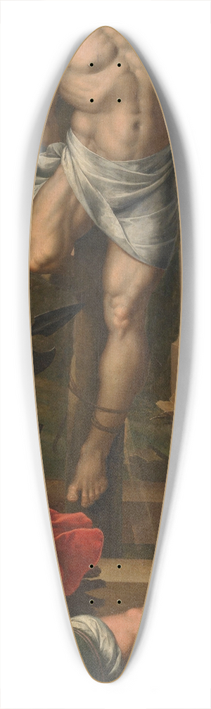 Ambrosius Francken I - Saint George tortured 39.3 inch art pintail longboard deck