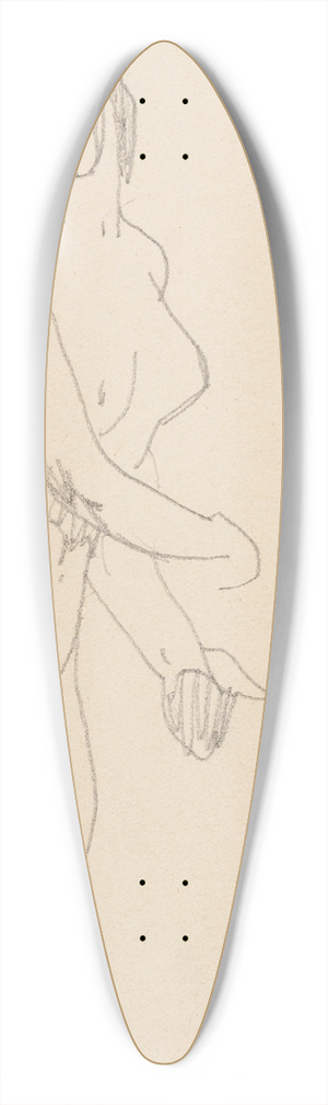 Amedeo Modigliani - Femme nue debout 39.3 inch art pintail longboard deck