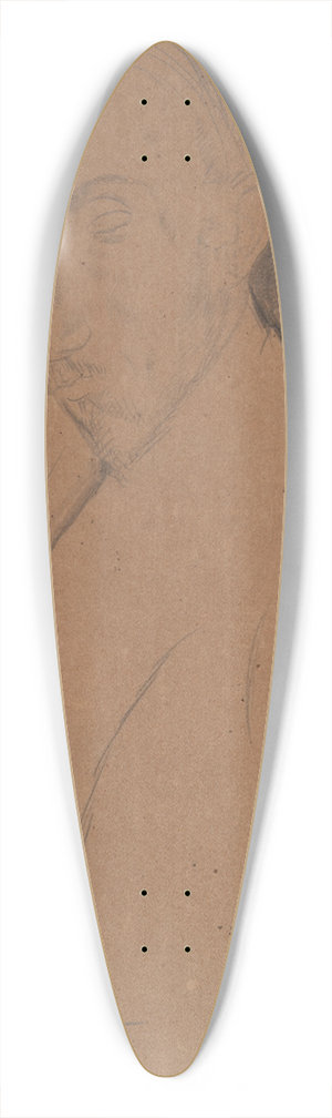 Amedeo Modigliani - Portrait of DonatoFrisia 39.3 inch art pintail longboard deck