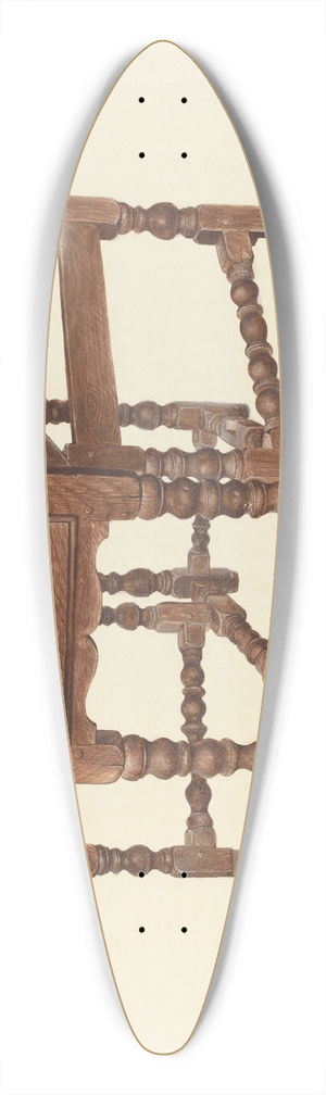 Amos C. Brinton - Gateleg Table 39.3 inch art pintail longboard deck