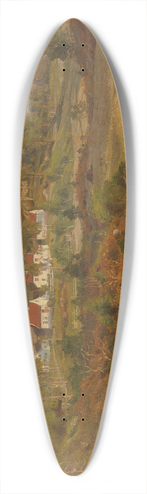 Anders Askevold - From Hammerhaug 39.3 inch art pintail longboard deck