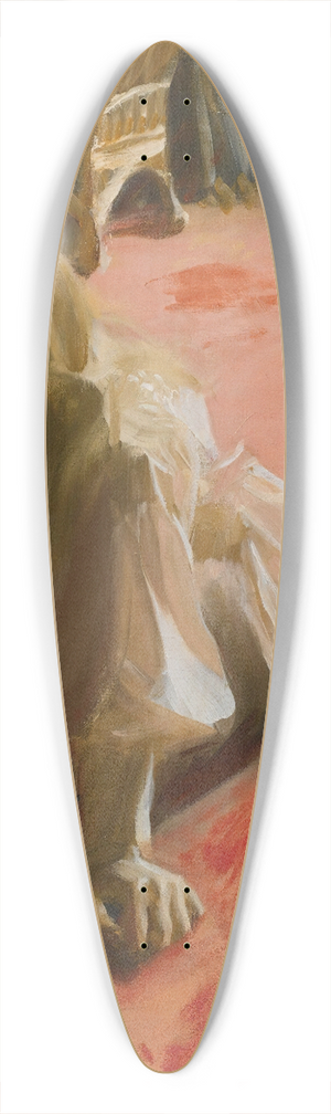 Anders Zorn - A Portrait Of The Daughters Of Ramn Subercaseaux 39.3 inch art pintail longboard deck