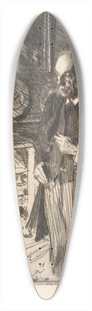 Anders Zorn - Herny Marquand 39.3 inch art pintail longboard deck