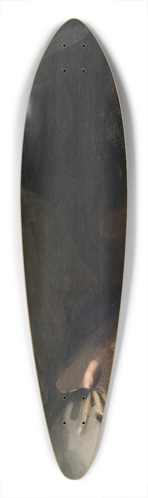Anders Zorn - Self-portrait 39.3 inch art pintail longboard deck