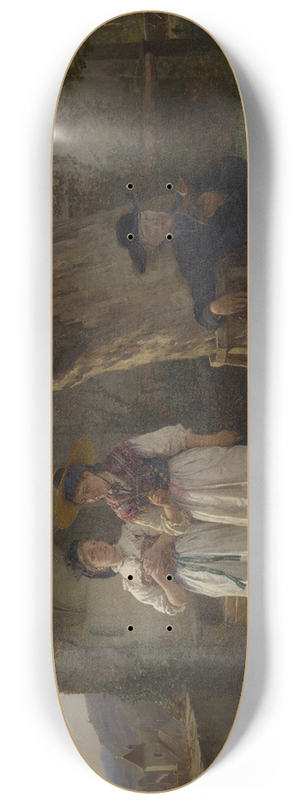 Benjamin Vautier - Unintentional Confession 8.25 inch art skate deck