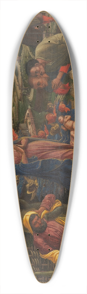 Andrea Mantegna - The Adoration of the Shepherds 39.3 inch art pintail longboard deck