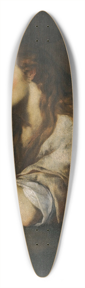 Andrea Vaccaro - The Penitent Magdalene 39.3 inch art pintail longboard deck