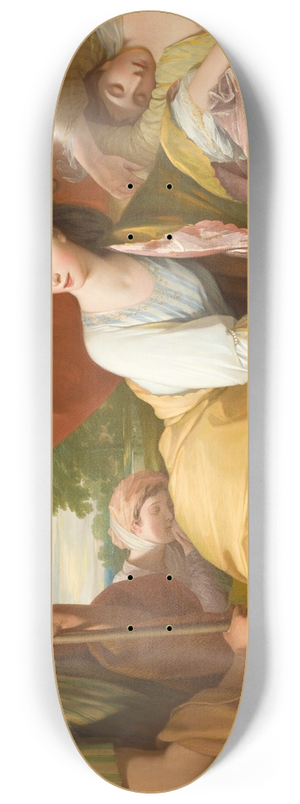 Benjamin West - Cymon and Iphigenia 8.25 inch art skate deck