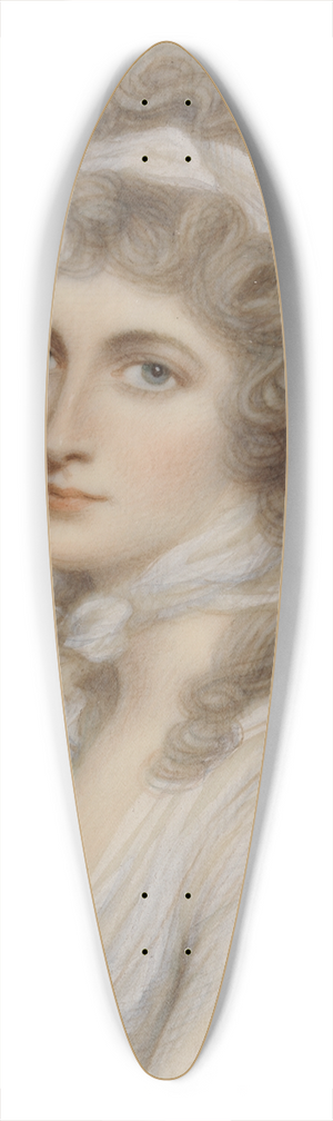 Andrew Plimer - Portrait of a Lady 39.3 inch art pintail longboard deck