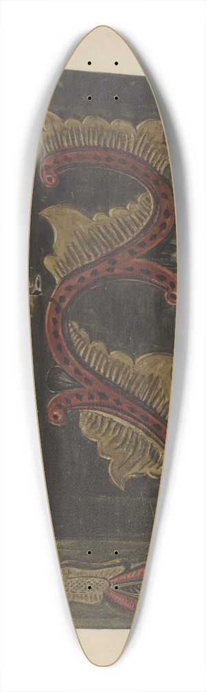 Andrew Topolosky - Treasure Chest 39.3 inch art pintail longboard deck