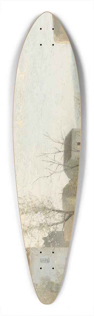 Andr Maglione - Washerwomen By The River 39.3 inch art pintail longboard deck Andr Maglione - Washerwomen By The River 39.3 inch art pintail longboard deck
