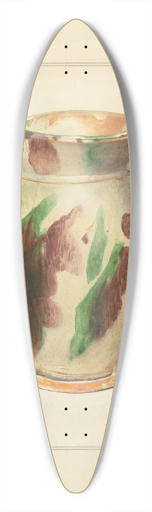 Anna Aloisi - Pitcher 39.3 inch art pintail longboard deck