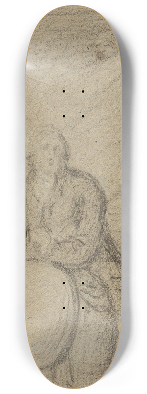 Benjamin West - Portrait of a Man Standing in Front of Window 8.25 inch art skate deck