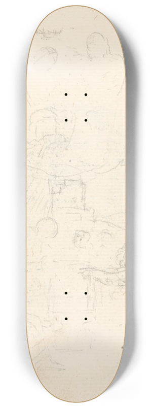 Benjamin West - Sketch 8.25 inch art skate deck Benjamin West - Sketch 8.25 inch art skate deck
