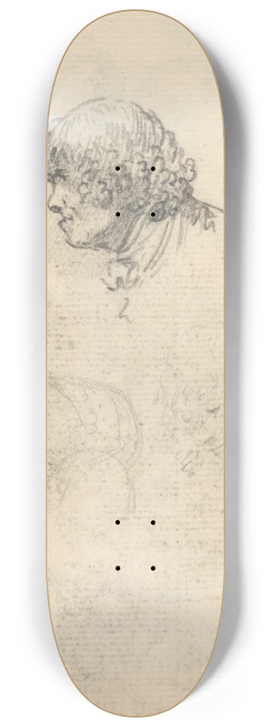 Benjamin West - Study 8.25 inch art skate deck