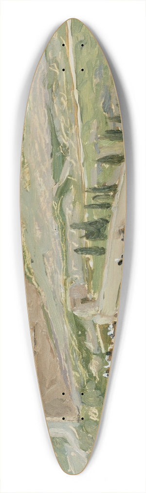 Anna Boberg - By Jerusalem. 39.3 inch art pintail longboard deck