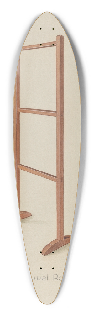 Anne Ger - Shaker Towel Rack 39.3 inch art pintail longboard deck