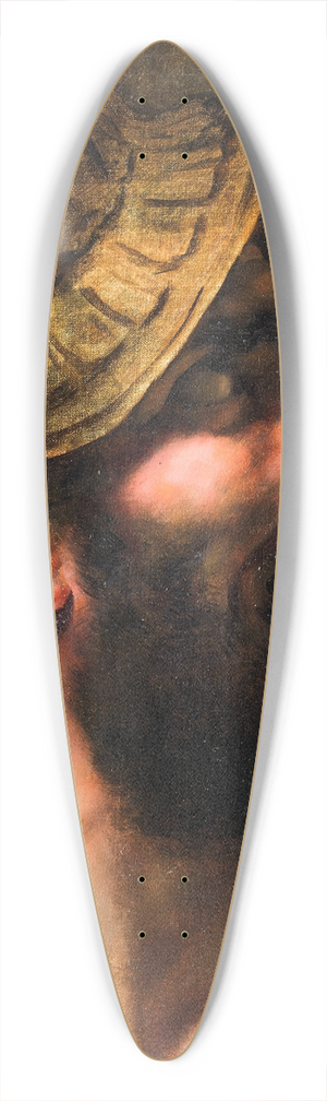 Anne Louis Girodet-Trioson - Capaneus  Study called The Blasphemic 39.3 inch art pintail longboard deck