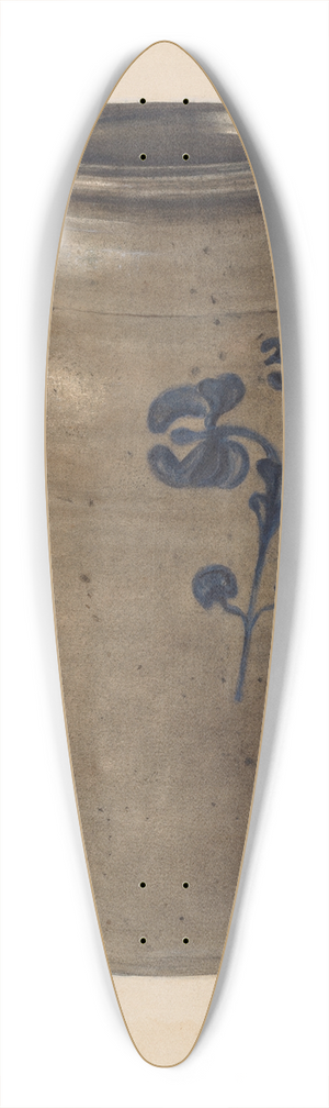 Anne Nemtzoff - Jar 39.3 inch art pintail longboard deck
