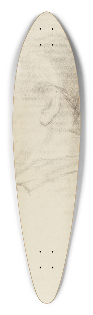 Anny Dollschein - Damenbildnis 39.3 inch art pintail longboard deck