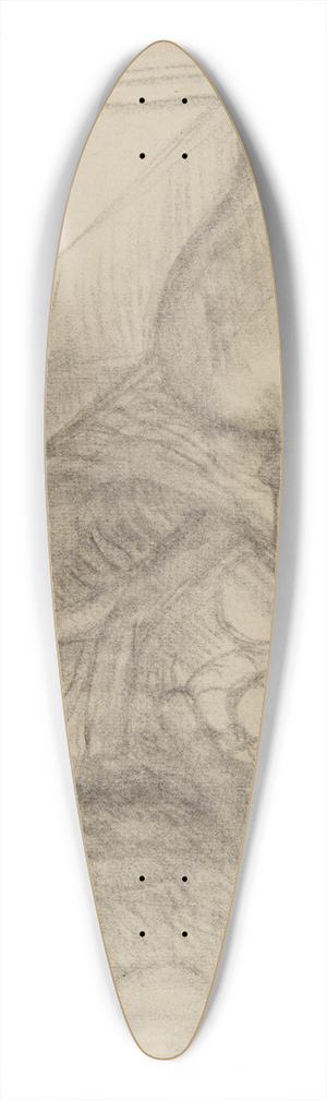 Anny Dollschein - Stillleben mit Krgen 39.3 inch art pintail longboard deck