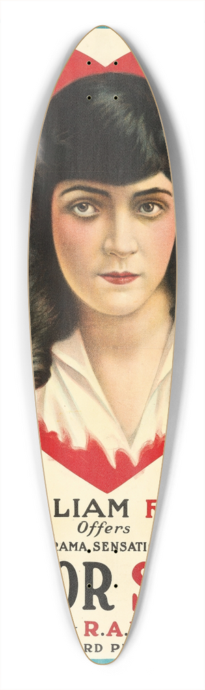 Anonymous - The Honor System 39.3 inch art pintail longboard deck