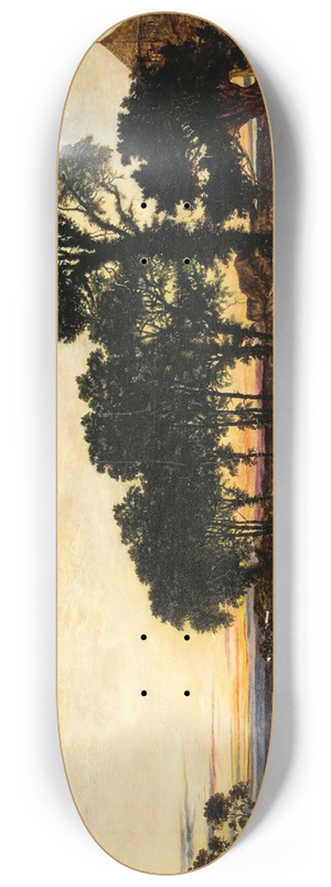 Benjamin Williams Leader - Evening After the Rain 8.25 inch art skate deck