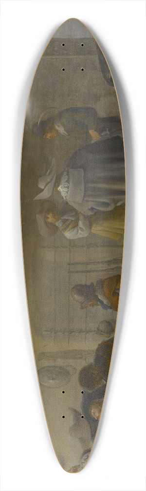 Anthonie Palamedesz. - Guardhouse 39.3 inch art pintail longboard deck