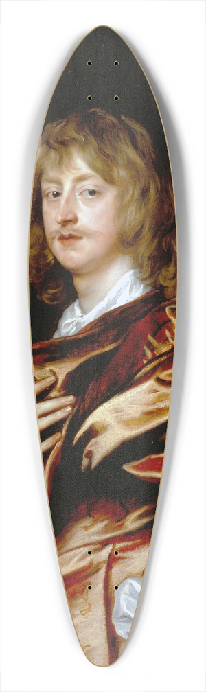 Anthony van Dyck - George Digby, 2nd Earl of Bristol 39.3 inch art pintail longboard deck
