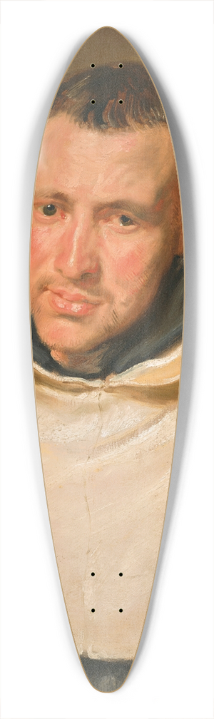 Anthony van Dyck - Portrait of a Carmelite monk 39.3 inch art pintail longboard deck