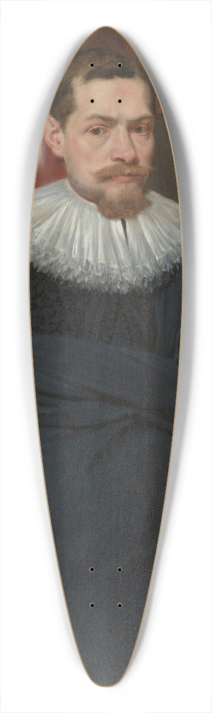 Anthony van Dyck - Portrait of a Man 39.3 inch art pintail longboard deck