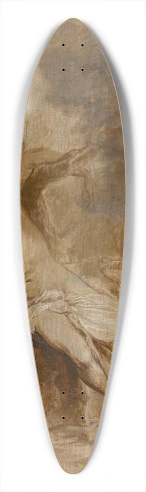 Anthony van Dyck - Saint Sebastian Tended by an Angel 39.3 inch art pintail longboard deck