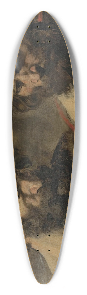 Anthony van Dyck - Two Studies Of A Bearded Man 39.3 inch art pintail longboard deck